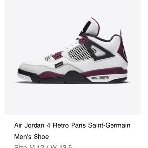 Air Jordan 4 retro Paris st germain